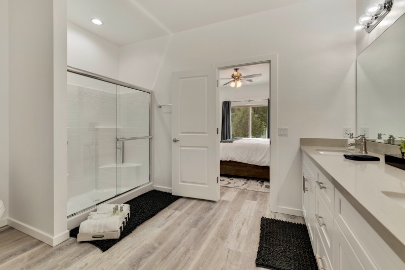 Primary bath shower